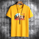 夏季男士短袖t恤潮流潮牌韩纯棉衣服2021新款T恤DT4273-baby-P15，男装T恤，星座1410（原1902A）
