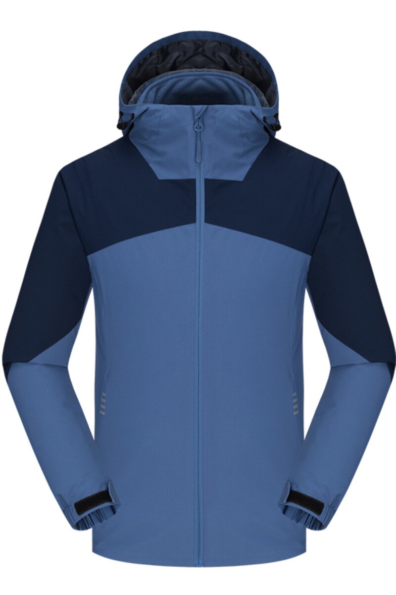 户外三合一冲锋衣男女新款防风防水专业登山服外套CF918P140,男装夹克,星座1410（原1902A）