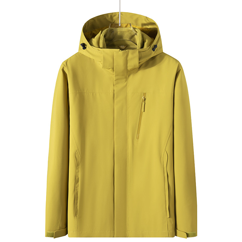 冲锋衣男户外暴雨级防水防风单层登山服透气工装外套CF24951P145,男装夹克,星座1410（原1902A）