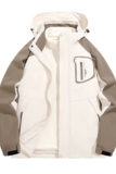 秋冬男女款夹克户外三合一冲锋衣可拆卸两件套登山服CF1898SP100，男装夹克，星座1410（原1902A）