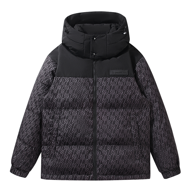 冬季羽绒服男女情侣款加厚短款连帽抗寒上衣#90%白鸭绒YR5816P230，男装羽绒服，星座1902A（原星座1216）