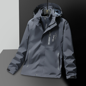 秋冬男女款夹克户外三合一冲锋衣可拆卸两件套登山服 CF899-1P100图片
