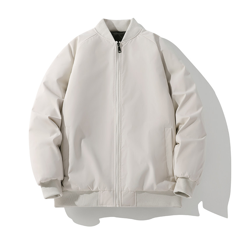 M-8XL大码棉服棒球领棉衣棉服字冬款外套纯色棉服可二开MY887P65,男装棉衣,星座1410（原1902A）