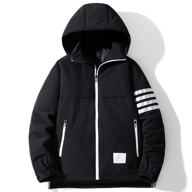 秋冬季新品情侣连帽白鸭绒羽绒服男士短款青年学生外套YR7051P80，男装羽绒服，星座1902A（原星座1216）