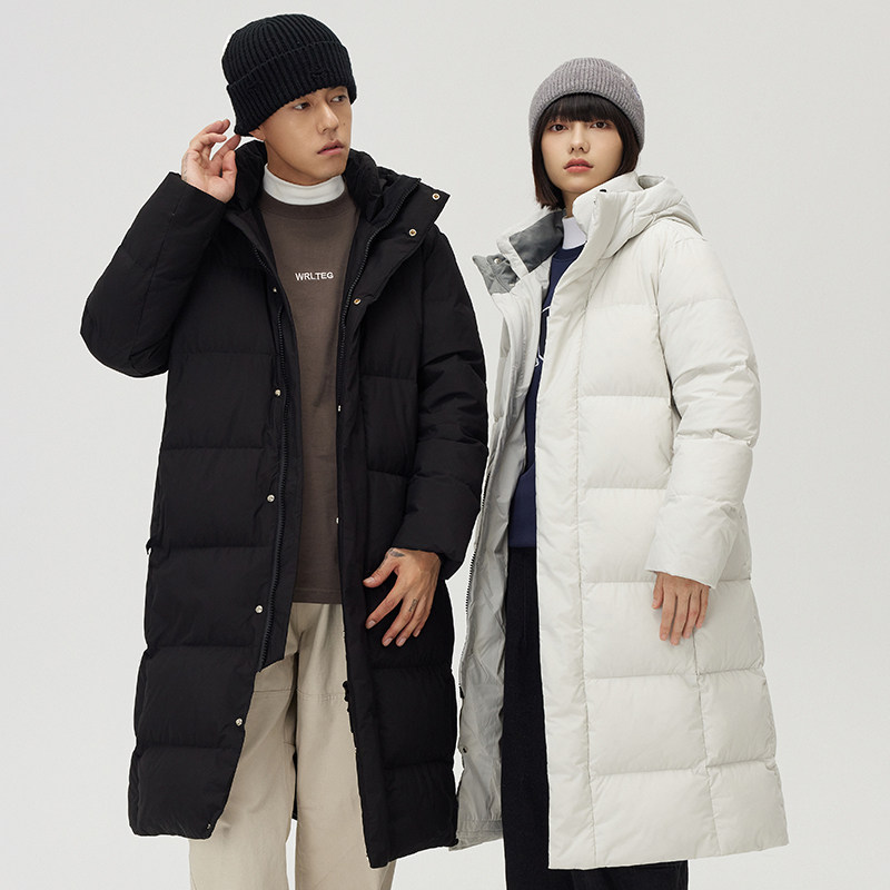 2026新款男女同款羽绒服男中长款连帽潮流情侣外套YR0298P280，男装羽绒服，星座1410（原1902A）