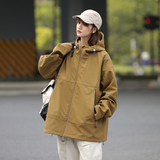 户外冲锋衣春秋新潮男女工装防风雪尼尔防水夹克情侣外套JK222P90，男装夹克，星座1410（原1902A）