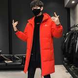 BLLZ室内模特爆款羽绒服男士中长款工装韩版潮牌加厚外套930-P200，男装羽绒服，星座1410（原1902A）