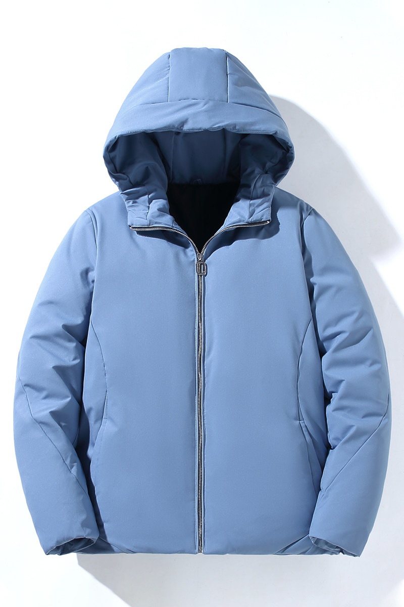 冬新品加厚连帽羽绒服男士短款青年白鸭绒保暖休闲大码YR1598,男装羽绒服,星座1410（原1902A）