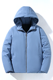 冬新品加厚连帽羽绒服男士短款青年白鸭绒保暖休闲大码YR1598，男装羽绒服，星座1410（原1902A）