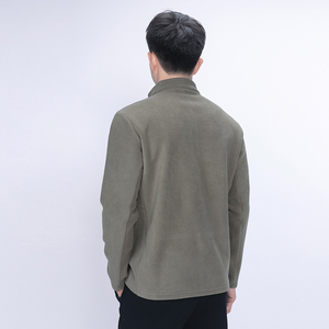 秋冬万粒绒复合卫衣运动长袖t恤男训练服健身跑步速干衣WY8843P60图片