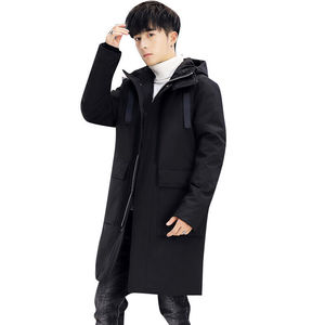 新款男士中长款羽绒服冬装外套男式加厚羽绒服户外防寒YR988图片