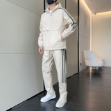 春秋季工装夹克套装男女青少年潮牌宽松夹克长裤两件装TZ566P100，男装夹克，星座1410（原1902A）