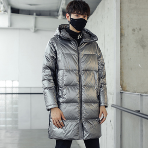 BLLZ外景模特爆款羽绒服男士中长款工装韩版潮牌加厚外套918-P200图片