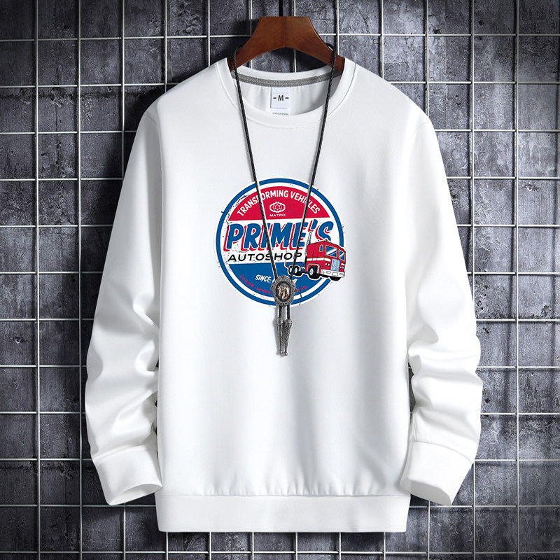 秋卫衣男圆领韩版嘻哈运动外套ins港风上衣潮WY9261-小红车-P25,男装卫衣,星座1410（原1902A）