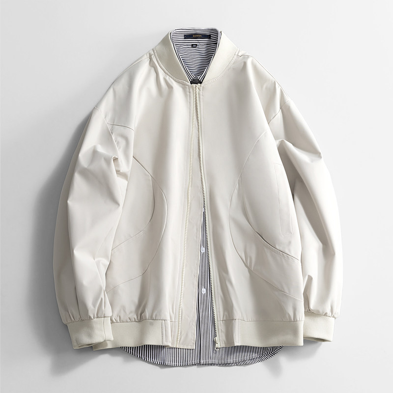 休闲棒球服厚棉衣外套情侣春秋冲锋衣美式飞行棉服夹克 JK0799P60图片