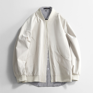 休闲棒球服厚棉衣外套情侣春秋冲锋衣美式飞行棉服夹克 JK0799P60图片
