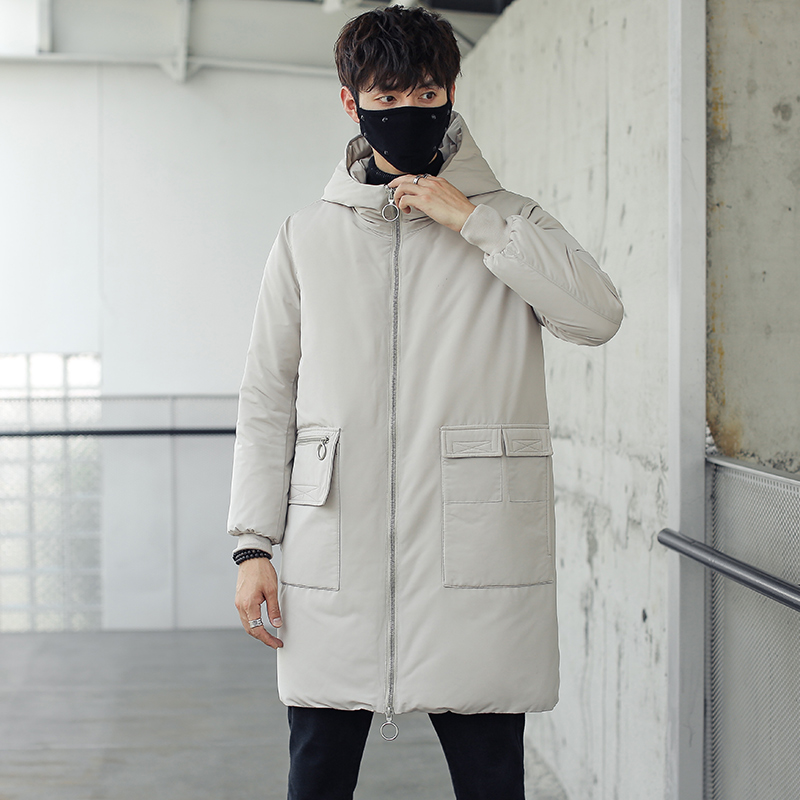 BLLZ外景模特爆款羽绒服男士中长款工装韩版潮牌加厚外套889-P120，男装羽绒服，星座1902A（原星座1216）
