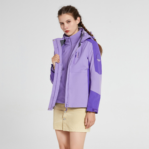 男女情侣保内胆两件套登山服外套跨境三合一防风冲锋衣CF2299P105图片