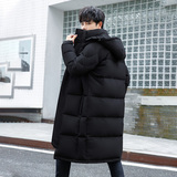 2021冬季情侣新款羽绒服明星同款艺校校服中长款过膝外套，男装羽绒服，星座1410（原1902A）