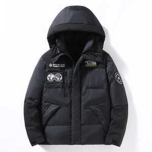 2021羽绒服情侣外套韩版潮流帅气亮面男加厚外套潮牌 YR9850P125图片