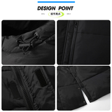 新羽绒服男女长款过膝韩版冬季加厚情侣连帽外套可二开YR777P220，男装羽绒服，星座1410（原1902A）