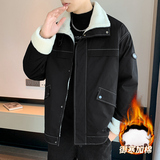 羊羔绒秋冬男女面包服棉袄中性情侣户外棉衣立领羽绒棉服M23-P70，男装棉衣，星座1410（原1902A）