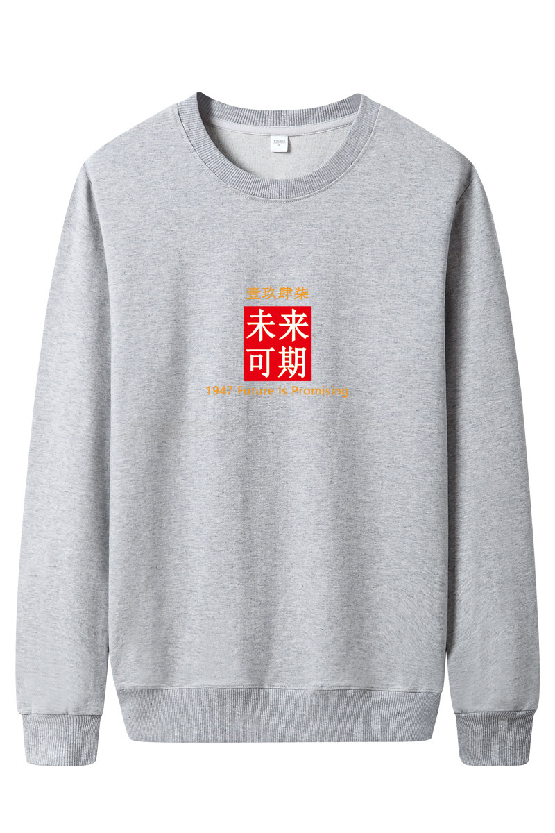 秋卫衣男圆领韩版嘻哈运动外套ins港风休闲衣WY7027-未来可期-P30,男装卫衣,星座1410（原1902A）