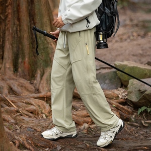 裤男款春秋款直筒休闲裤男美式高街宽松伞兵裤男冲运动 K2501P45，男装休闲裤，星座1902A（原星座1216）