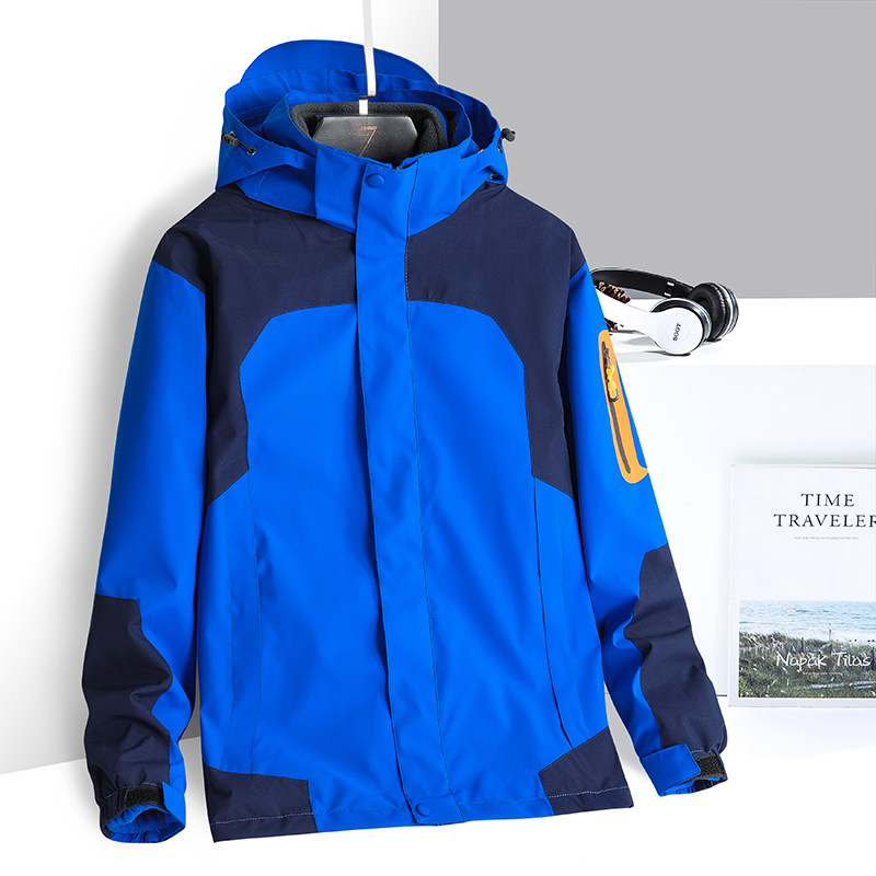 XS-8X秋冬男女夹克户外三合一情侣款冲锋衣两件套登山服CF1266P95,男装夹克,星座1410（原1902A）