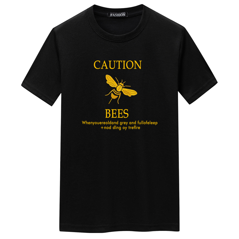 夏季男士短袖t恤潮CVC60%棉宽松衣服新款男装DT3064-BEES蜜蜂-P15,男装T恤,星座1410（原1902A）