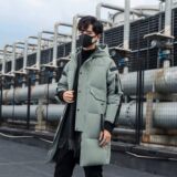 2021冬季新款加厚中长款连帽防寒保暖男女同款羽绒服YR1966P120，男装羽绒服，星座1410（原1902A）