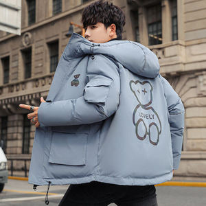 新款羽绒服男士工装连帽冬季羽绒外套潮流男 YR9875P160,男装羽绒服,星座1902A（原星座1216）