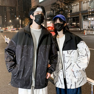 男士外套2024年新款春季港风立领夹克休闲百搭薄款男装 JK2202P70图片