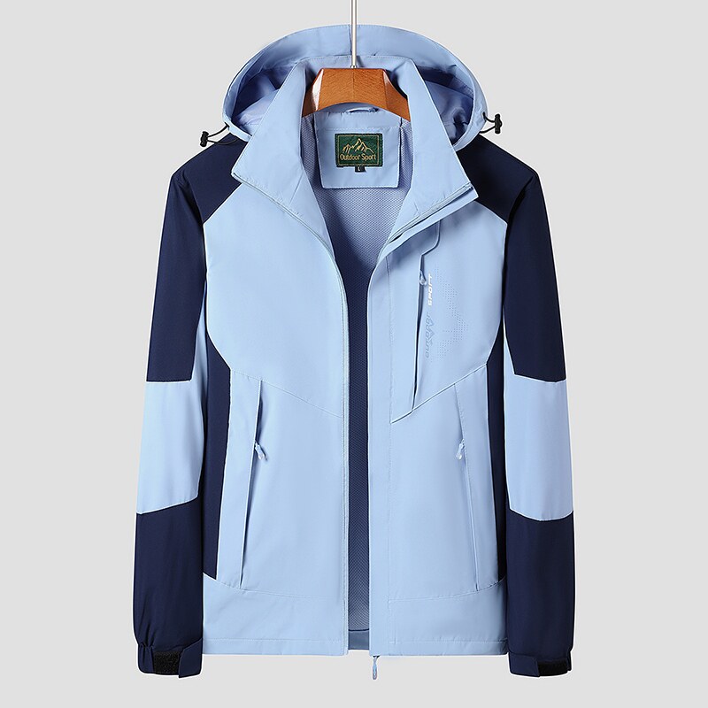 单衣户外冲锋衣外套男女情侣夹克风衣登山滑雪运动服JK1818P45,男装夹克,星座1410（原1902A）