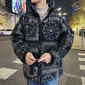 2024冬季短款男士羽绒服青年流行男女宽松上衣加厚外套 YR030P160图片