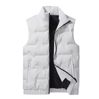80绒 羽绒情侣马甲外套白鸭绒立领保暖坎肩背心男女马甲MJ2016P85