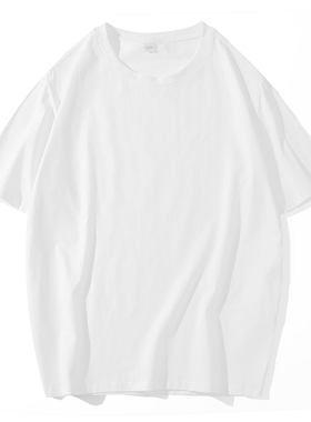 2023夏季男士短袖t恤新冰瓷棉T恤男装半袖加大T恤莱卡 DT5000P18