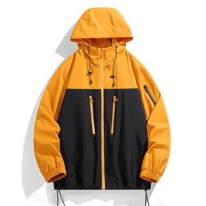 春秋户外运动冲锋衣男女情侣防水防风滑雪登山服夹克 JK6618-1P65图片