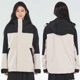 情侣款户外运动抓绒内胆保暖登山服三合一防风防水外套CF2409P200，男装棉衣，星座1410（原1902A）