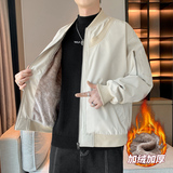 男士加绒防水夹克秋冬情侣多色大拉链口袋工装防水夹克AJ88P78，男装夹克，星座1902A（原星座1216）