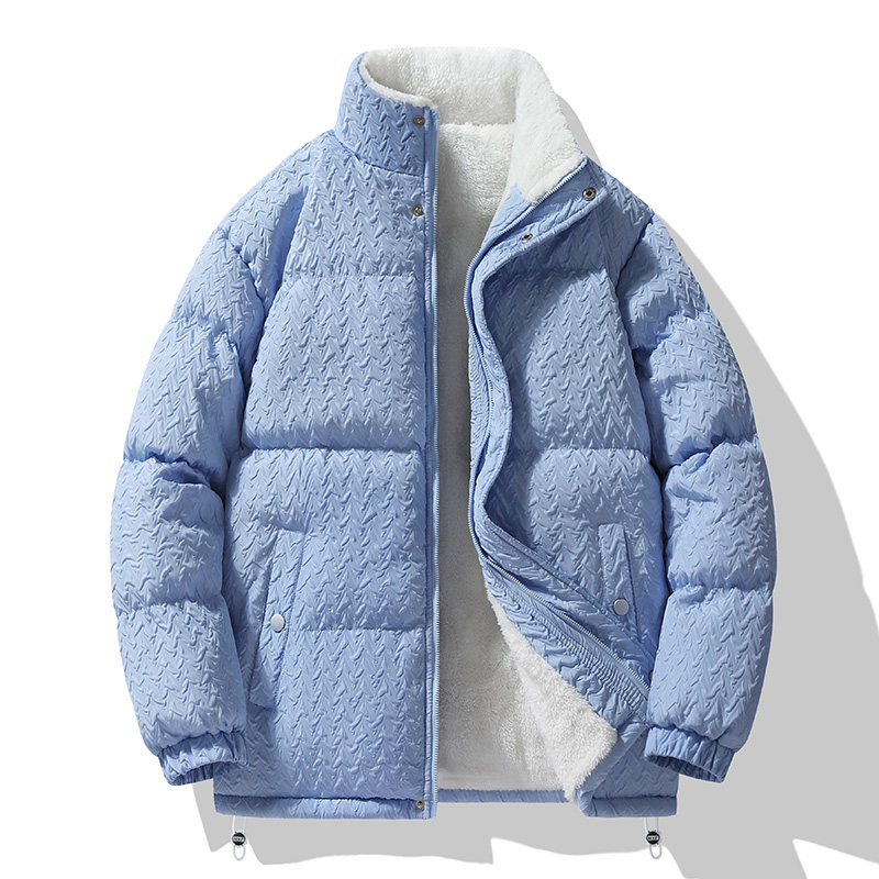 秋冬加厚男女同款面包服棉袄中性风情侣棉衣男外套棉服MY2366P80,男装棉衣,星座1410（原1902A）