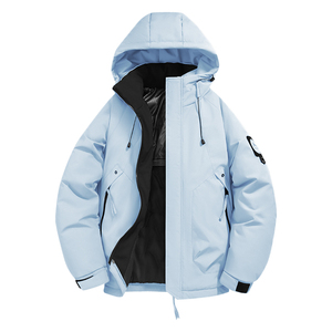 情侣棉衣秋冬棉服棉衣男女可印可绣连帽棉袄面包服 MY8899P65图片