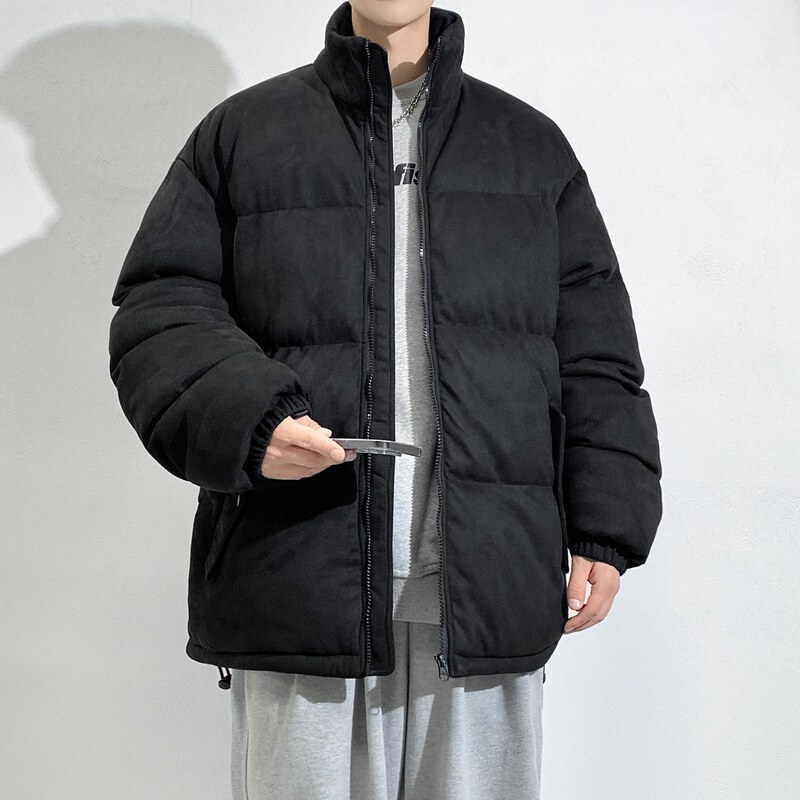 麂皮绒秋冬男女同款面包服棉袄中性情侣户外棉衣羽绒棉服MY779P60,男装棉衣,星座1410（原1902A）