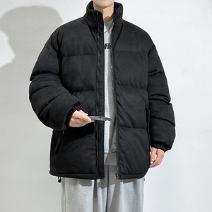 麂皮绒秋冬男女同款面包服棉袄中性情侣户外棉衣羽绒棉服MY779P60图片