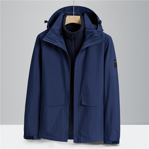 户外冲锋衣男女秋冬季加绒加厚防风防水滑雪登山服外套CF9975P125图片