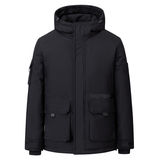 羽绒服男女同款短款加厚冬新款连帽外套户外情侣工装YR2058P80，男装羽绒服，星座1410（原1902A）