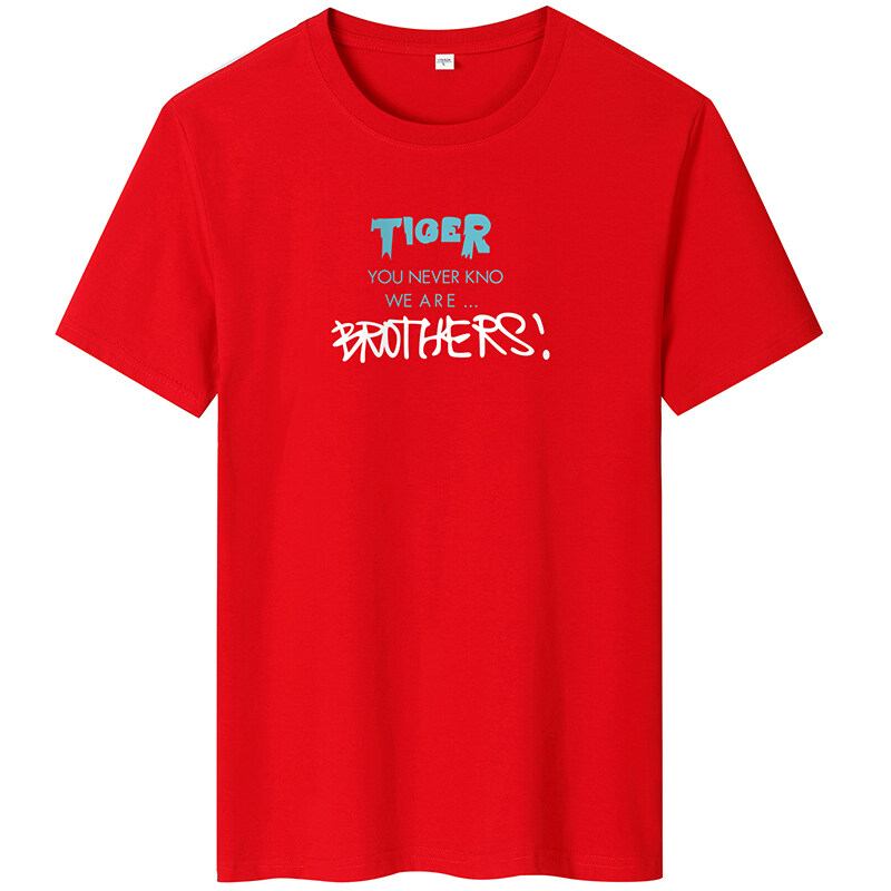 夏季男士短袖t恤潮流潮牌宽松纯棉衣服2024新款DT4540-TIOER-P16,男装棉衣,星座1410（原1902A）