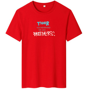 夏季男士短袖t恤潮流潮牌宽松纯棉衣服2024新款DT4540-TIOER-P16
