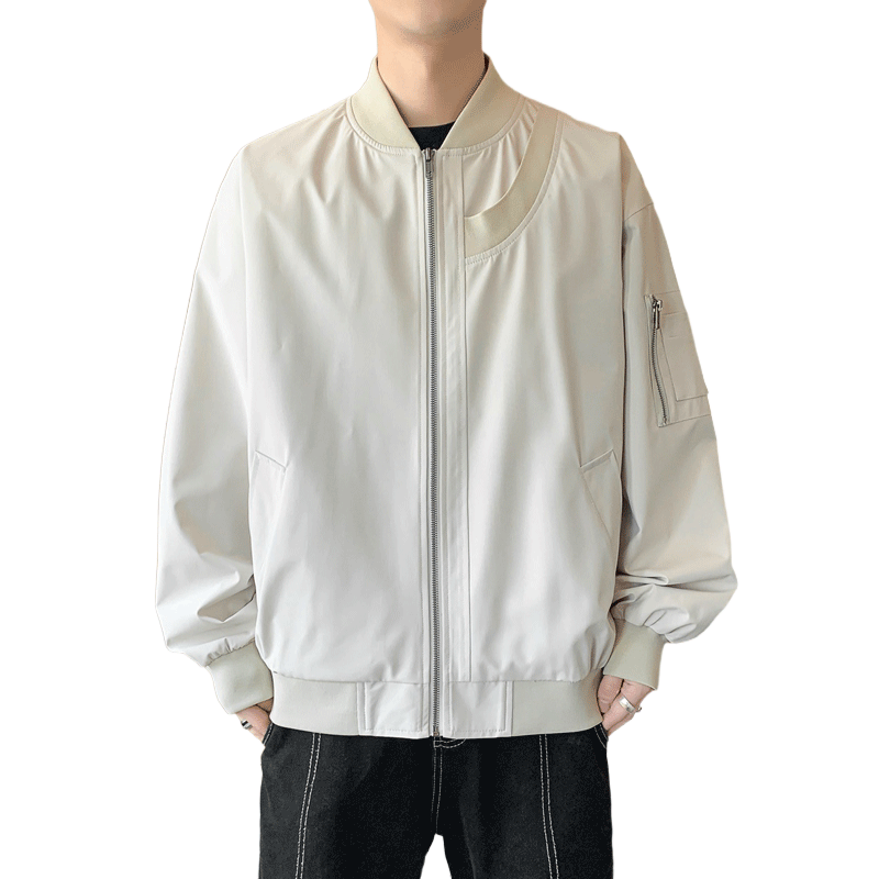 男士加绒防水夹克秋冬情侣多色大拉链口袋工装防水夹克AJ88P78,男装夹克,星座1410（原1902A）