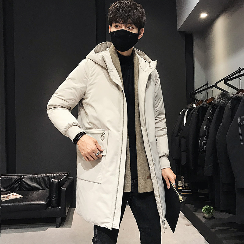 BLLZ室内模特爆款羽绒服男士中长款工装韩版潮牌加厚外套889-P120,男装羽绒服,星座1410（原1902A）